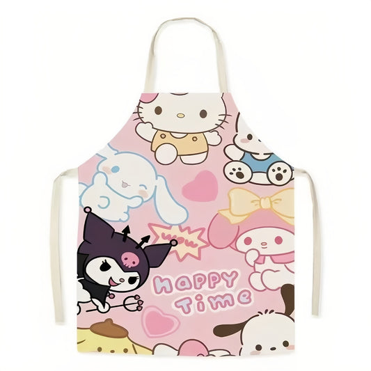 Hello Kitty Apron, Adorable Cooking Apron for Kitchen Fun & Daily Cutie Moments