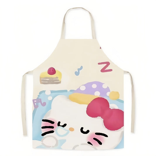 Hello Kitty Apron, Adorable Cooking Apron for Kitchen Fun & Daily Cutie Moments