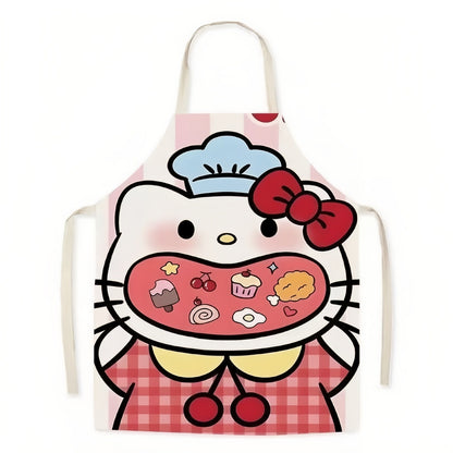 Hello Kitty Apron, Adorable Cooking Apron for Kitchen Fun & Daily Cutie Moments