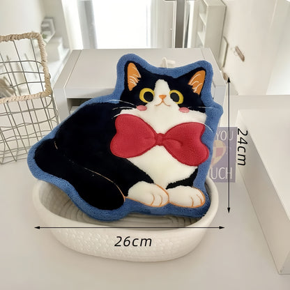 Kitten Hanging Hand Towel, Cute Cat Kitchen & Bathroom Towel for Kids