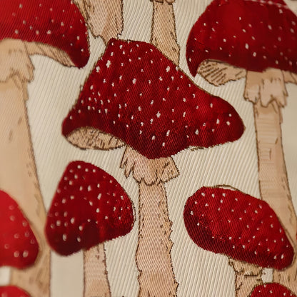 Mushroom 6-Ring Journal Binder, Cute Refillable 90 Pages Sketchbook