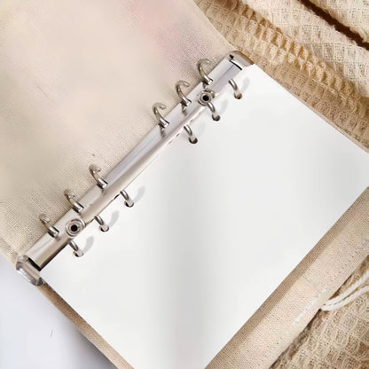 Mushroom 6-Ring Journal Binder, Cute Refillable 90 Pages Sketchbook