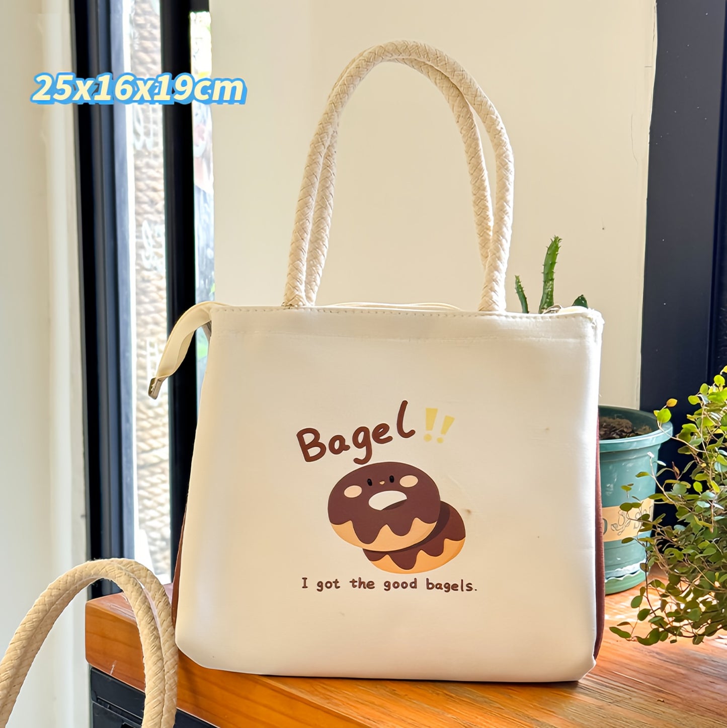 Sandwich Lunch Bag for Office Work, Snack Bag for Students, Insulated Lunch Tote Bag, Outdoor Picnic Bag